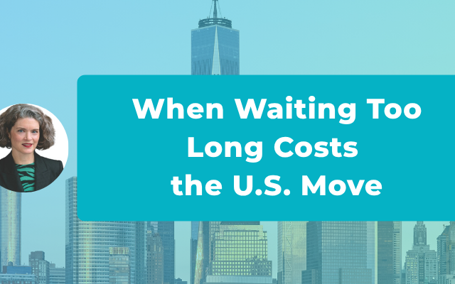 The Cost of Waiting Too Long to Check Whether the U.S. Move Actually Works
