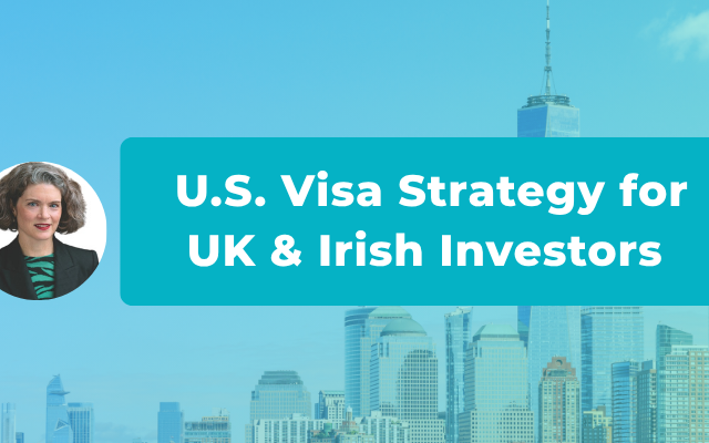 Why “We’re Investing Real Money” is Not the Same as “We Have a Viable U.S. Visa Strategy”